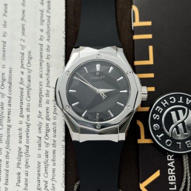 Hublot Replica 1:1 Watch Orlinski Titanium Black HB Factory 40mm