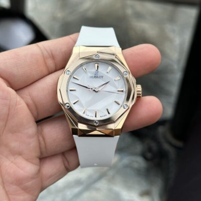 Hublot Replica Watch Orlinski King Gold White Dial APS Factory 40mm