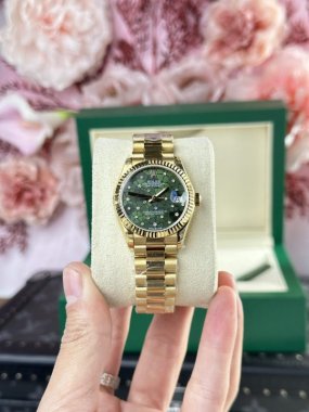 Rolex Replica Watch DateJust 278288 Olive Flower Pattern Dial 31mm