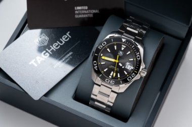 Tag Heuer Replica Watch Aquarace Ceramic Rim Metal Wire 43mm