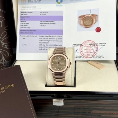 Patek Philippe Best Replica Watches Nautilus 7118 Gold Wrapped 3K Factory 35.2mm