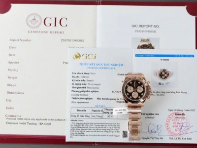 Rolex Daytona Copies Watch Custom Gold Wrapped 18K + Movement Calibre 4131 40mm