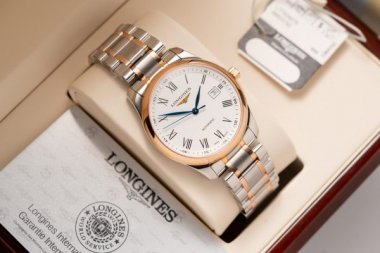 Longines Master Collection L2.628.5.11.7 Best Replica Watch Demi Rose Gold 38.5mm