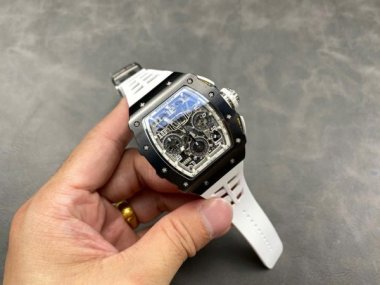 Richard Mille RM11-03 Automatic Flyback Chronograph Replica Watches KU Factory 45x50mm