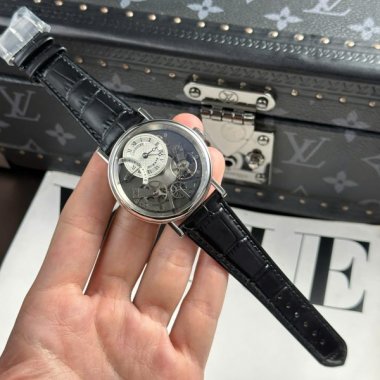 Breguet Tradition 7097 Best Replica Watch Black Leather Strap ZF Factory 40mm