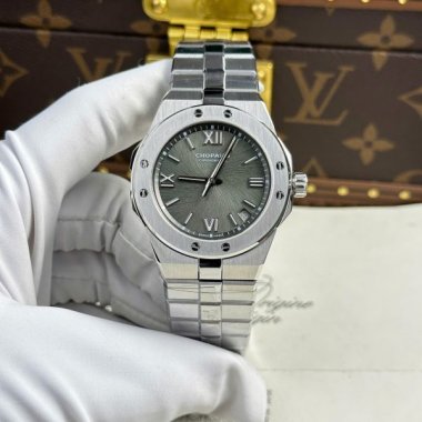 Chopard Alpine Eagle Replica Watch Gray Dial Metal Wire GH Factory 41mm
