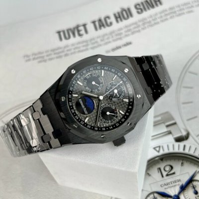 Audemars Piguet Royal Oak 26579CB Black Ceramic Replica Watch APS 41mm