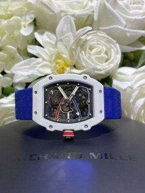 Richard Mille Best Replica Watch RM67-02 White Carbon Weight 37 Grams 38.7×47.52mm