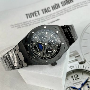 Audemars Piguet Royal Oak 26579CB Black Ceramic Replica Watch APS 41mm