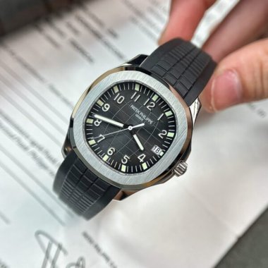 Patek Philippe Replica Watch Aquanaut 5167A Black Rubber Strap 3K Factory 40mm