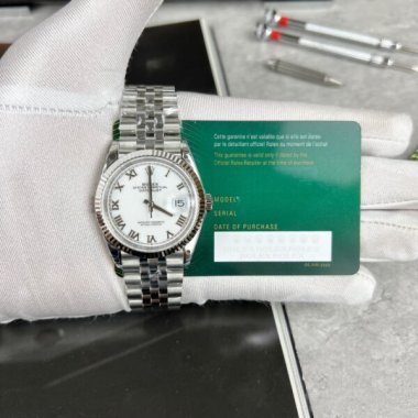 Rolex DateJust 126234 Replica Watch White Dial VS Factory 36mm