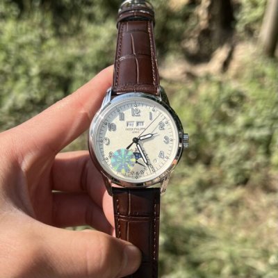 Patek Philippe Complications 5320G Replica Watch Leather Strap 40mm