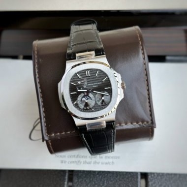 Patek Philippe 5712 Replica Watch Grey Dial GR Factory 40mm