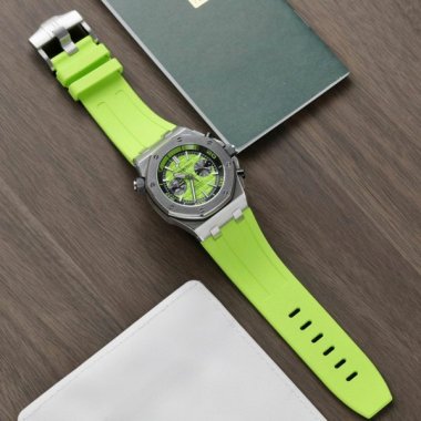 Audemars Piguet Royal Oak Offshore Chronograph Green Dial Replica Watches 42mm