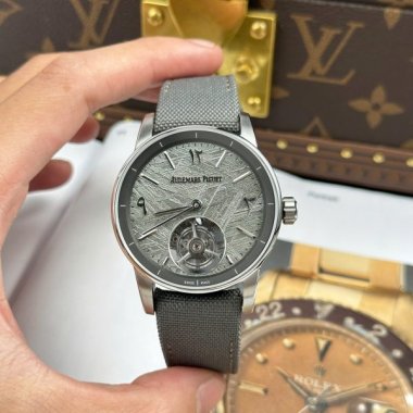 Audemars Piguet Code 11.59 ref.26396 Tourbillon Meteorite Dial Best Replica Watch 41mm